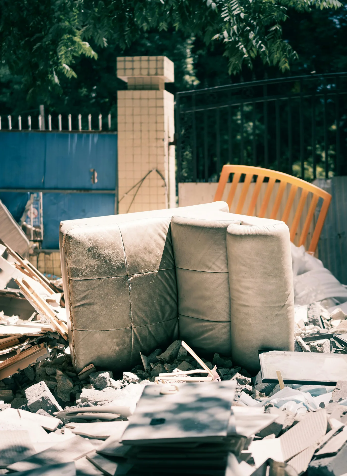 Professional rubbish removal service